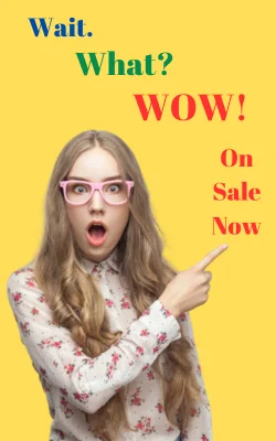 wait what? Wow On sale now button